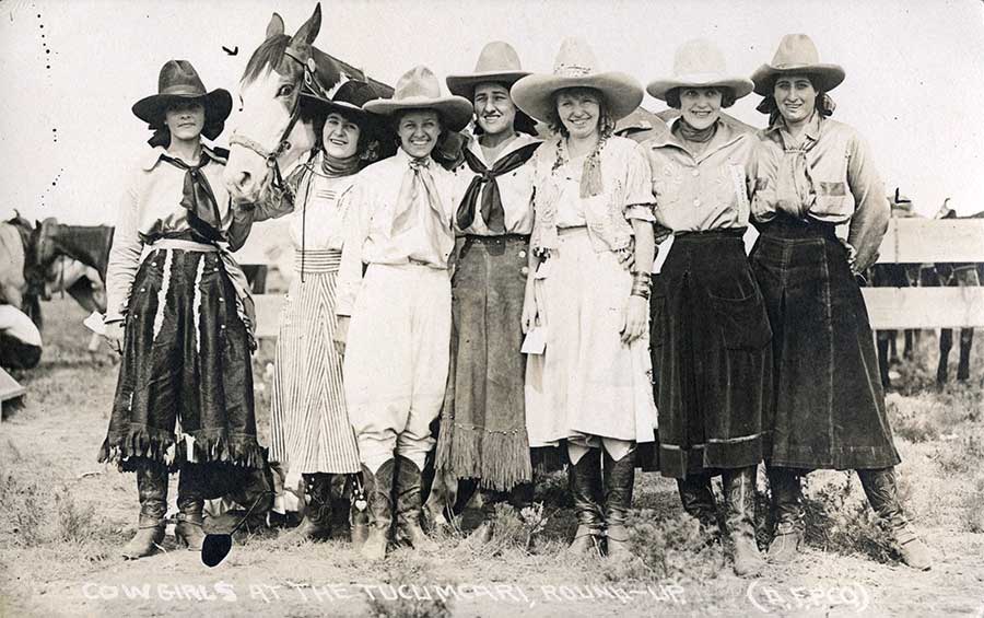 seven cowgirls