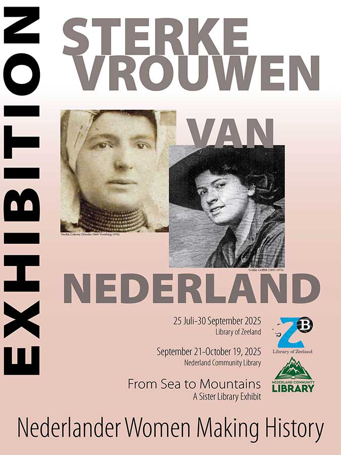 poster for Sterke Vrouwen exhibitions